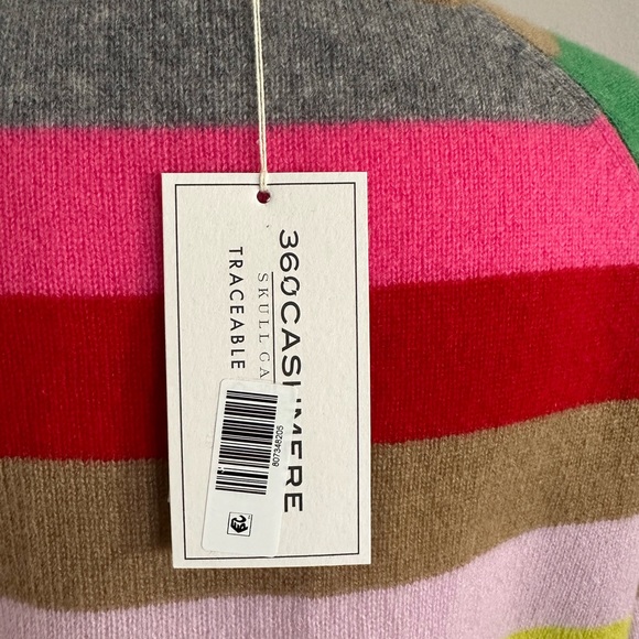 360 Cashmere Stephanie Rainbow Cardigan - Picture 8 of 8